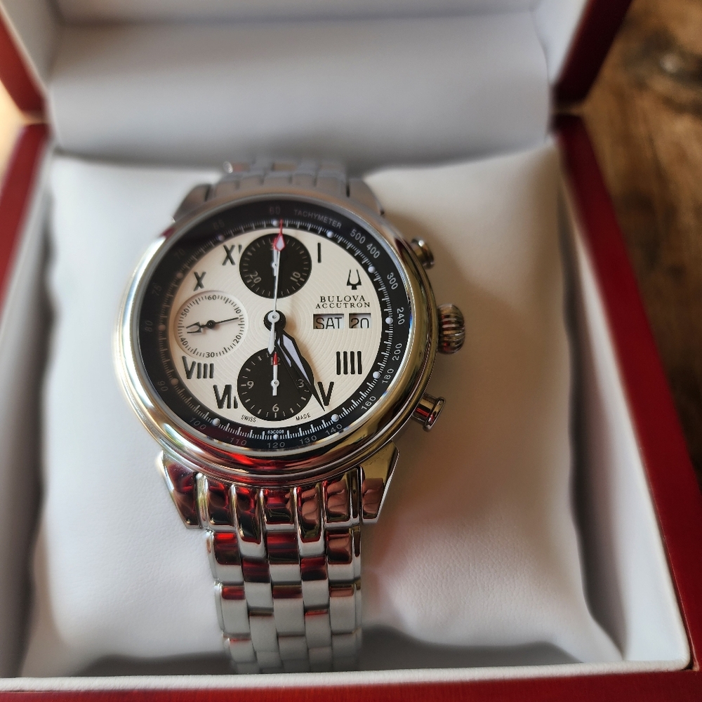 Accutron Gemini Swiss Chrono Watch